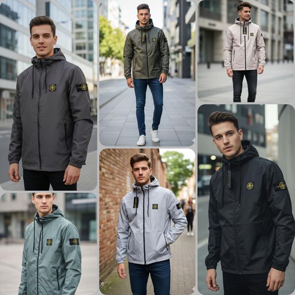 Ветровка Moranny (S-2XL) MR596 d.grey (деми)