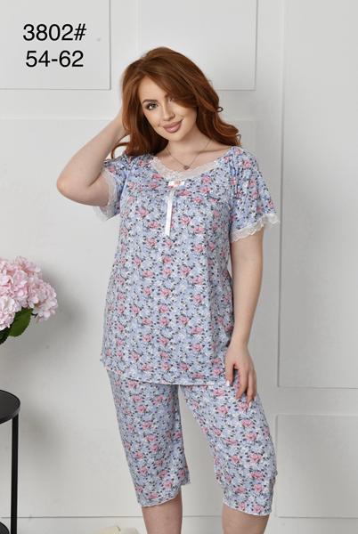 Пижама Fili Wear (54-62) 3802 l.blue (лето)