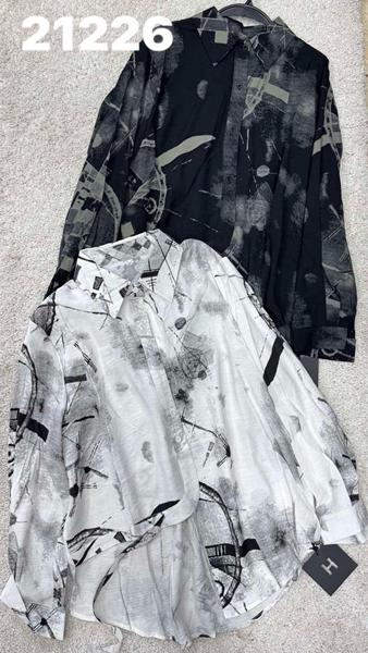 Рубашка DIVO (one size) 21223 black (деми)