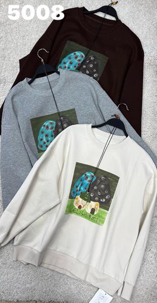 Свитер DIVO (one size) 5008 grey (деми)