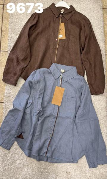 Рубашка DIVO (one size) 9673 brown (деми)