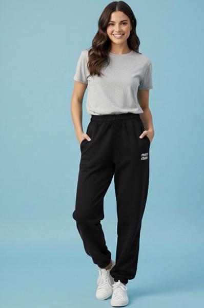 Штаны спорт Sport style (S-XL) 10231 black-old-1 (деми)