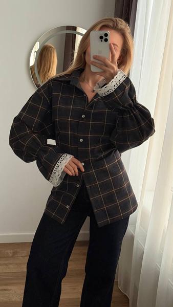 Рубашка Style Nadezhda (one size) 195 black (деми)