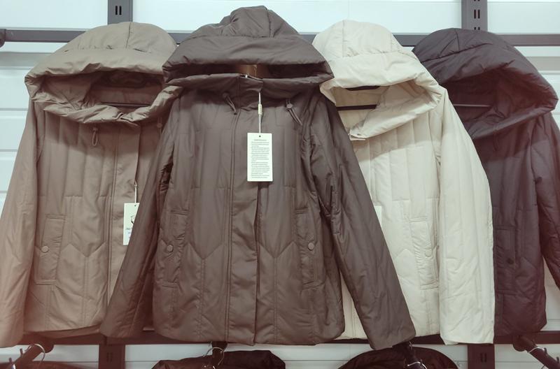 Куртка Style Nadezhda (46-54) 5693 d.beige (деми)