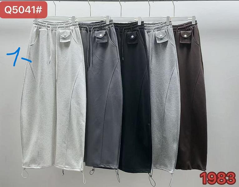 Штаны спорт Style Nadezhda (42-48) Q5041-1 l.grey (деми)