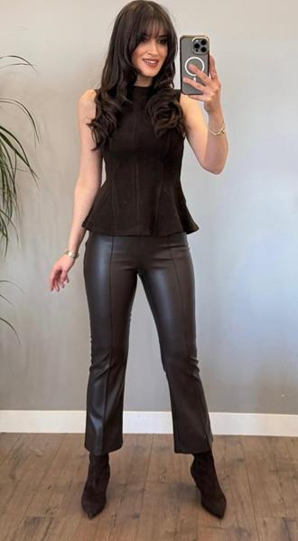 Жилетка Style Nadezhda (S-L) SN176 black (деми)