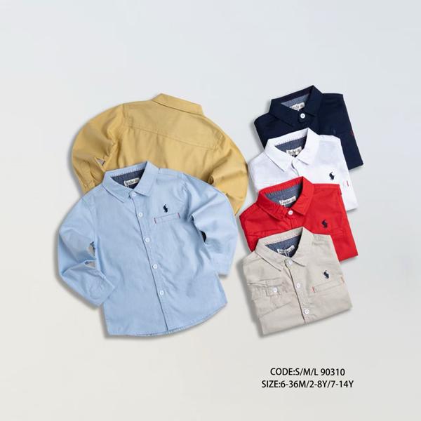 Рубашка Meloria (7-14) 90310 l.blue (деми)