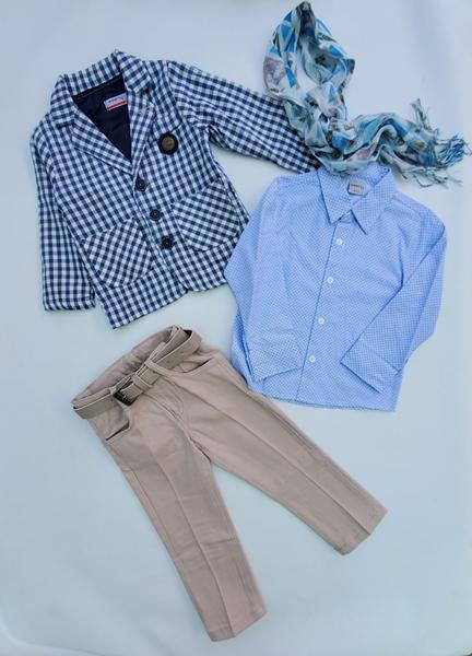 Костюм Meloria (1-4) ML3954 l.blue (деми)