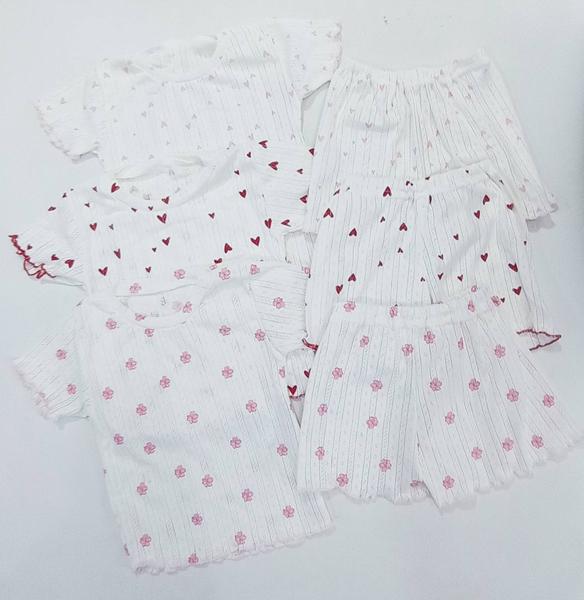 Пижама Meloria (36-42) ML3971 white-l.pink (лето)