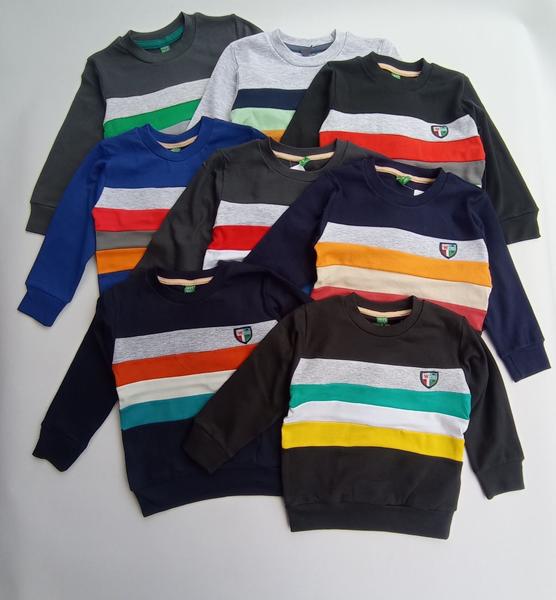 Свитер Meloria (2-10) ML3992 navy-orange (деми)