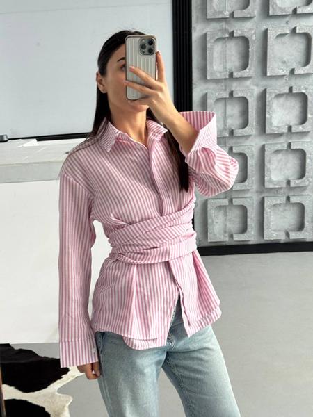 Рубашка Style Nadezhda (42-48) 130 pink (деми)