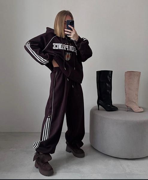 Костюм спорт Little Secret (M-XL) 11089 brown (деми)