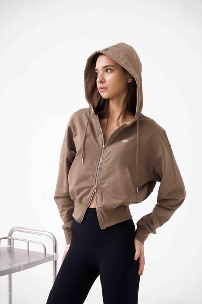 Кофта спорт Little Secret (S-L) 500301 brown (деми)