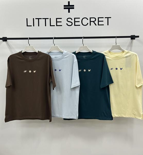 Футболка Little Secret (M-XL) 500309 brown (лето)