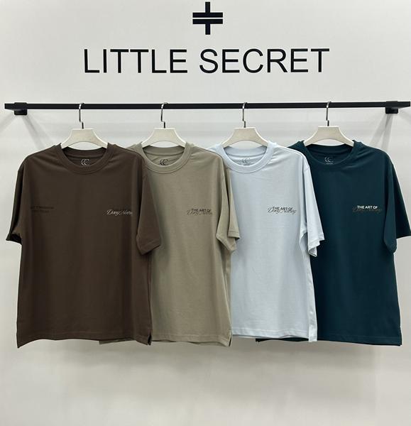 Футболка Little Secret (M-XL) 500311 green (лето)
