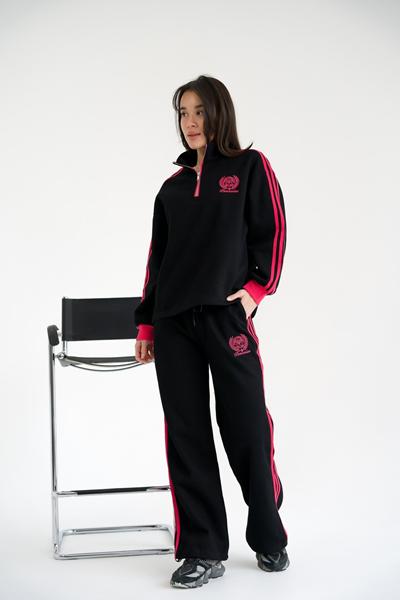 Костюм спорт Little Secret (M-XL) K012 black (деми)