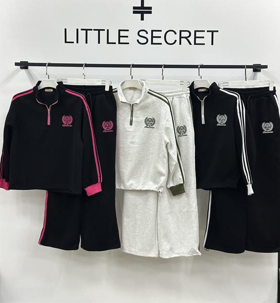 Костюм спорт Little Secret (M-XL) K012 l.grey (деми)