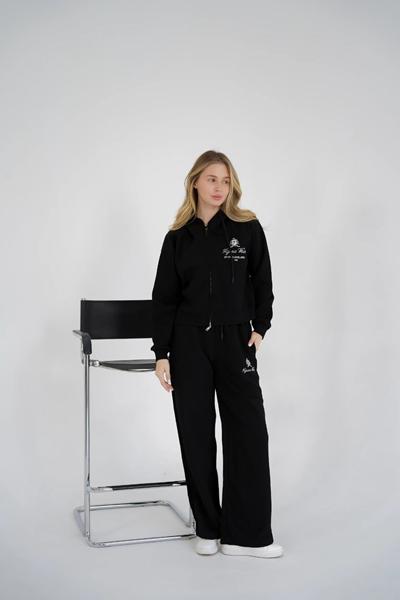 Костюм спорт Little Secret (M-XL) K013 black (деми)