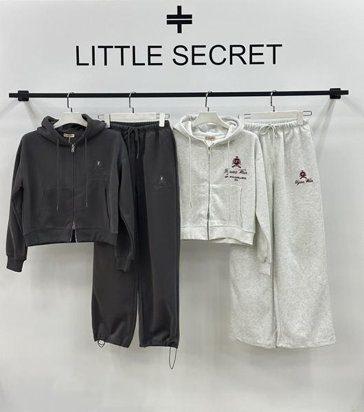 Костюм спорт Little Secret (M-XL) K013 l.grey (деми)