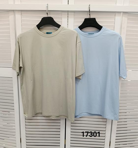 Футболка MMC clothes (one size) 17301 l.blue (лето)