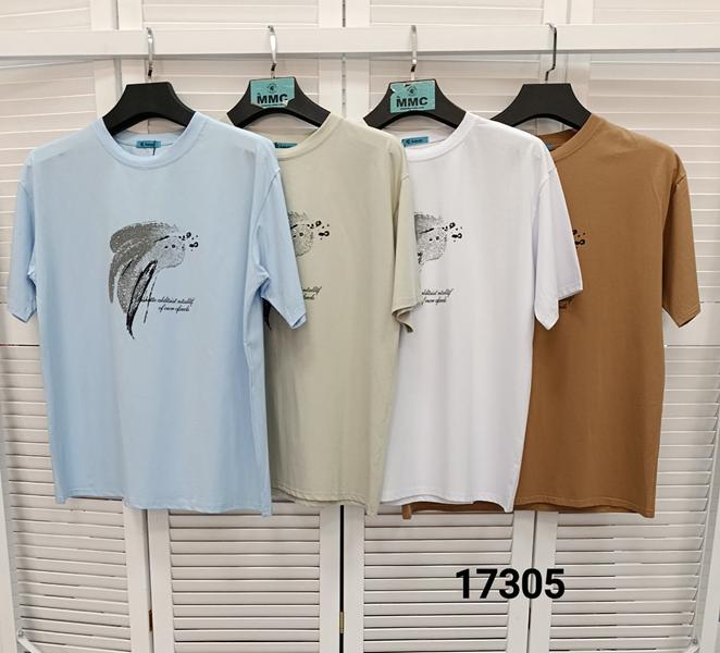 Футболка MMC clothes (one size) 17305 white (лето)