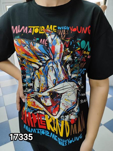 Футболка MMC clothes (one size) 17335 black (лето)