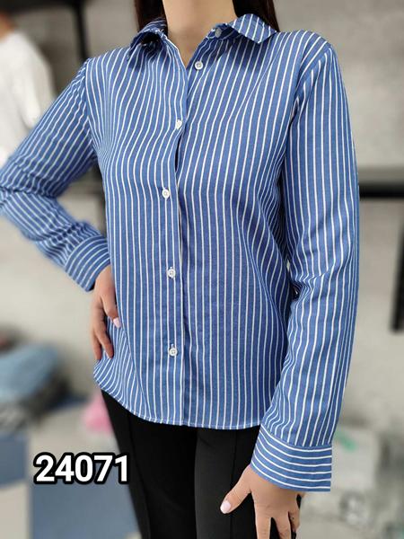 Рубашка MMC clothes (42-48) 24071 blue (деми)