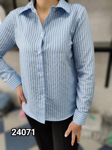 Рубашка MMC clothes (42-48) 24071 l.blue (деми)