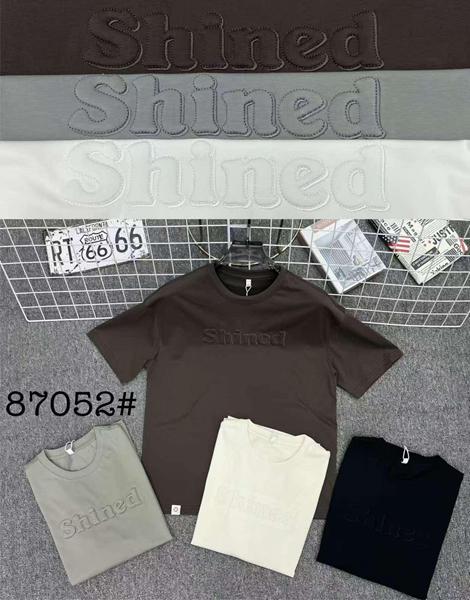 Футболка Lina (M-3XL) 87052 olive (лето)