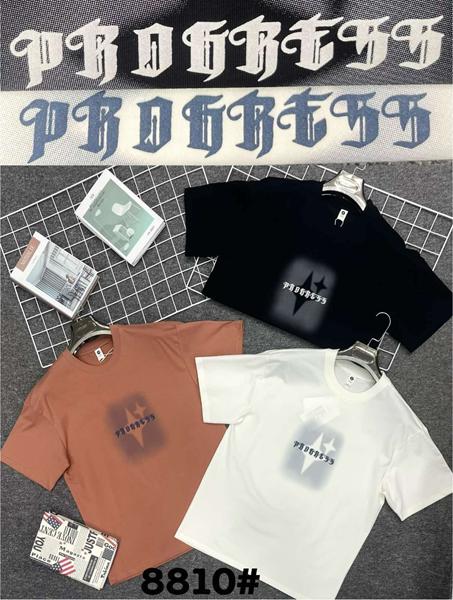 Футболка Lina (M-3XL) 8810 orange (лето)