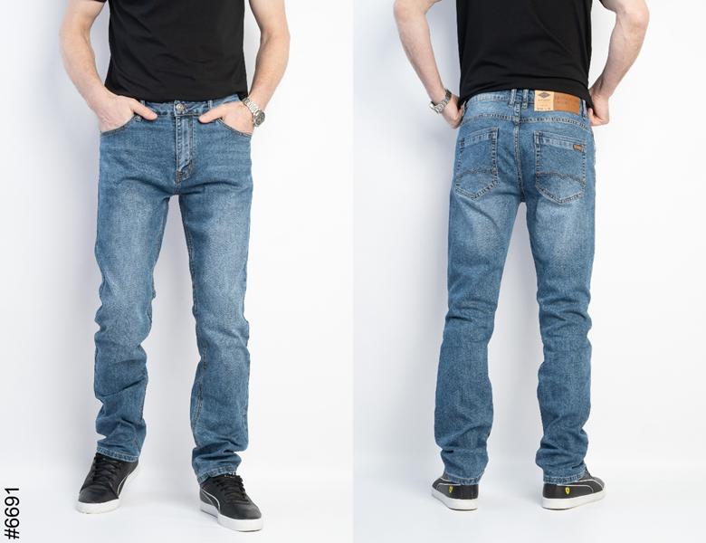 Джинсы Maxim Jeans (29-38) 6691 l.blue (деми)