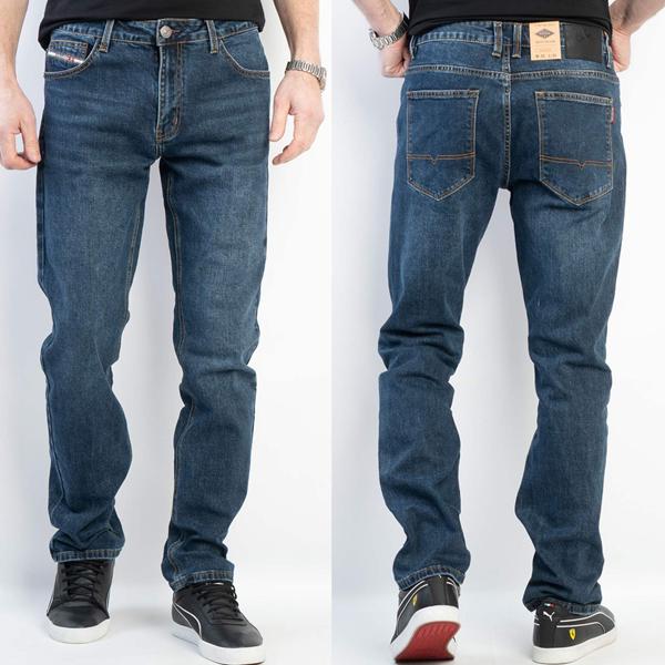 Джинсы Maxim Jeans (32-38) 6688 blue (деми)