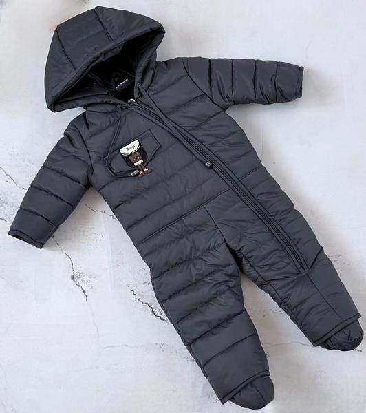 Комбинезон Moda school (68-70) 8467 d.grey (деми)