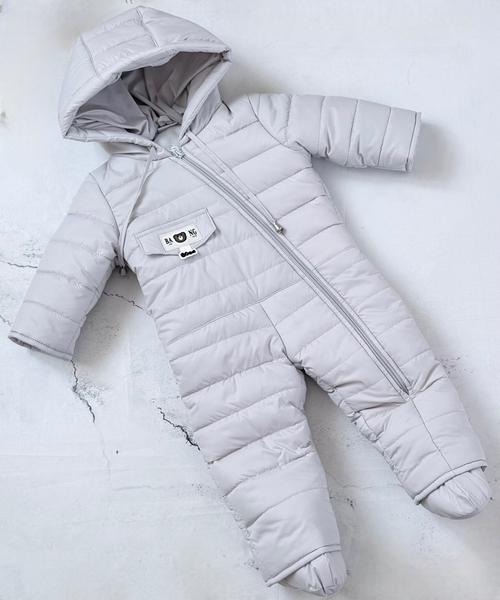 Комбинезон Moda school (68-70) 8467 l.grey (деми)