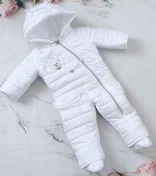 Комбинезон Moda school (68-70) 8469 white (деми)