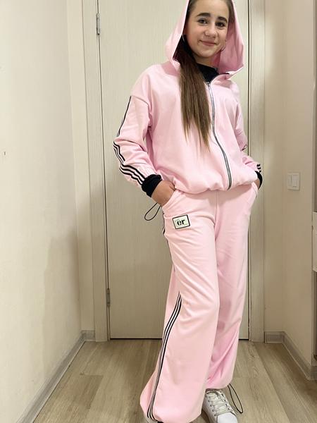 Костюм спорт Moda school (134-152) M417 pink (деми)