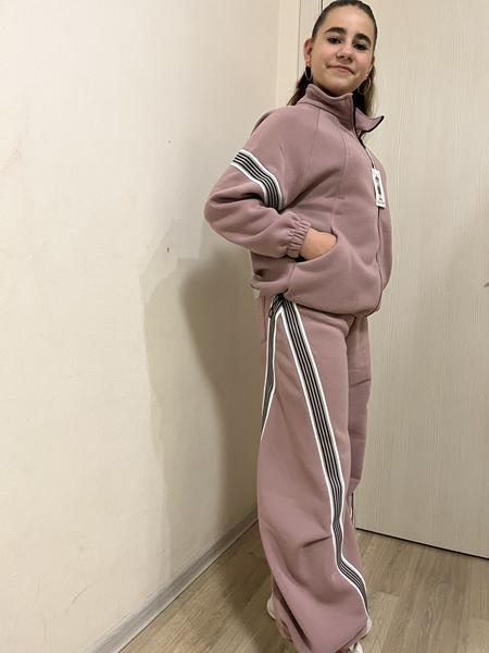 Костюм спорт Moda school (134-152) M419 pink (деми)