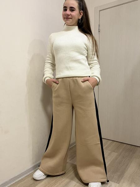 Штаны спорт Moda school (134-152) M426 beige (деми)