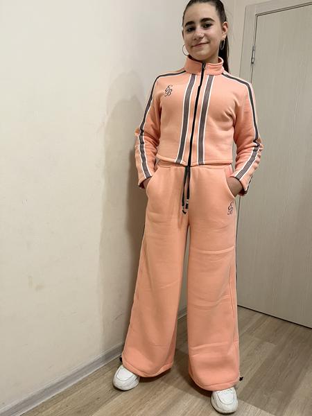 Костюм спорт Moda school (134-158) M429 peach (деми)