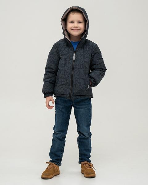 Куртка Moda school (116-140) M437 d.grey (деми)