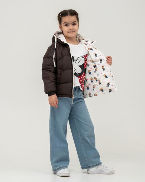 Куртка Moda school (116-134) M446 brown (деми)