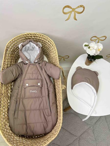 Комбинезон Moda school (0-0.6) M464 nude (деми)