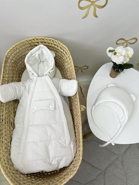 Комбинезон Moda school (0-0.6) M465 white (деми)