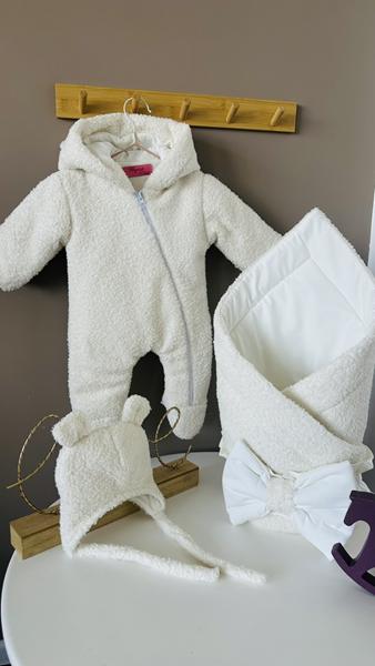 Комбинезон Moda school (0-0.3) M469 white (деми)