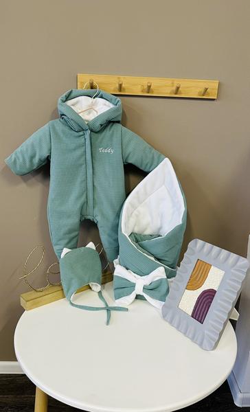 Комбинезон Moda school (0-0.3) M471 green (деми)