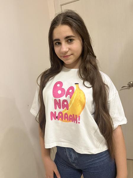 Футболка Moda school (140-164) M485 white (лето)