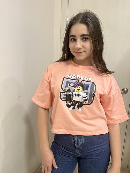 Футболка Moda school (140-164) M486 peach (лето)