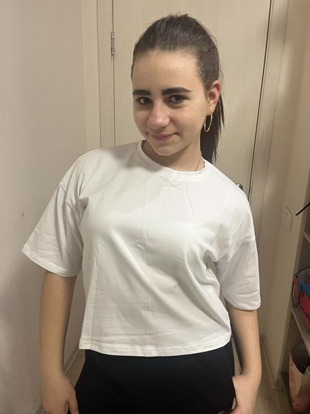 Футболка Moda school (140-164) M491 white (лето)