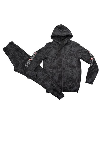 Костюм спорт Phi Hung (48-56) P277 black (деми)