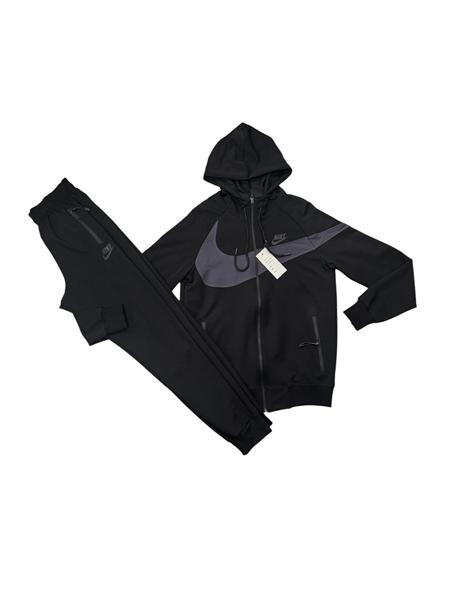 Костюм спорт Phi Hung (48-56) P316 black (деми)